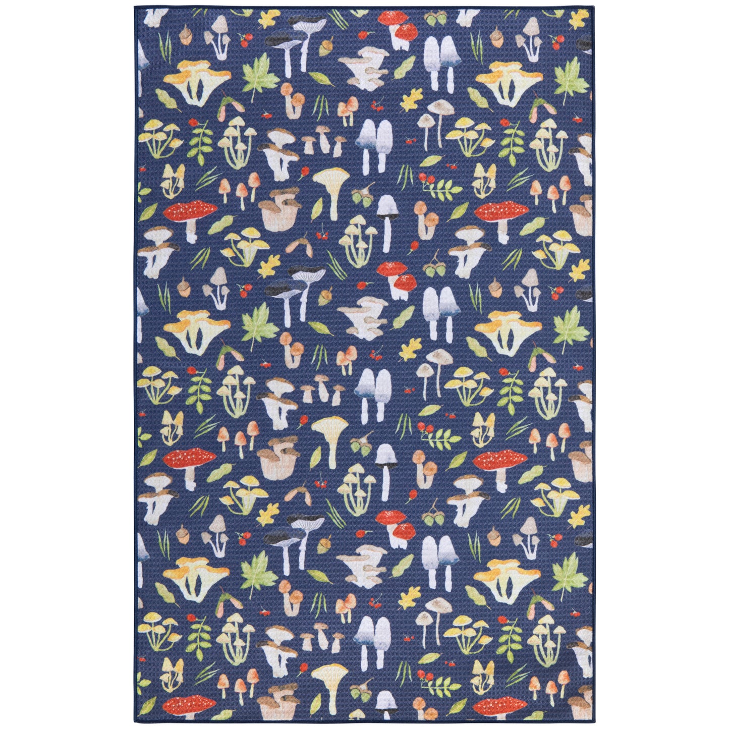 Recycled Microfibre Tea Towel -  Field Mushrooms