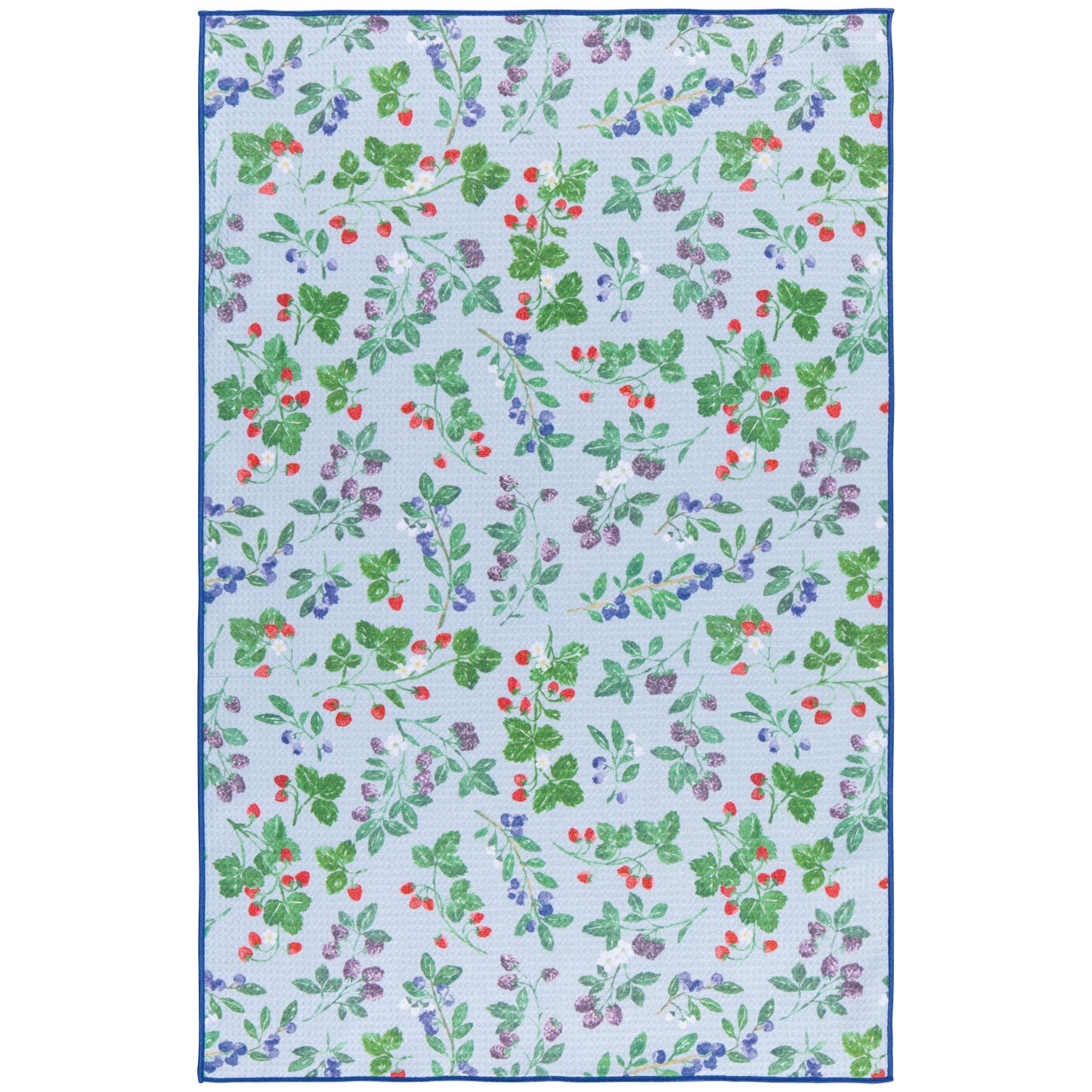 Recycled Microfibre Tea Towel -  Berry Bramble