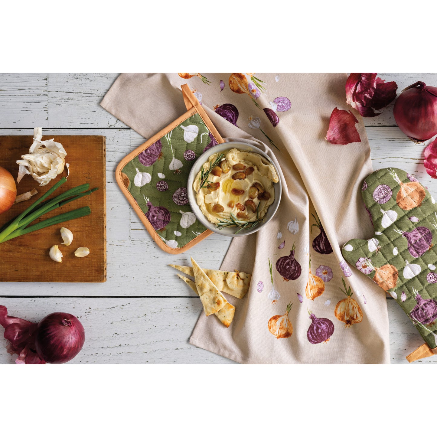Aromatics Printed Tea Towel