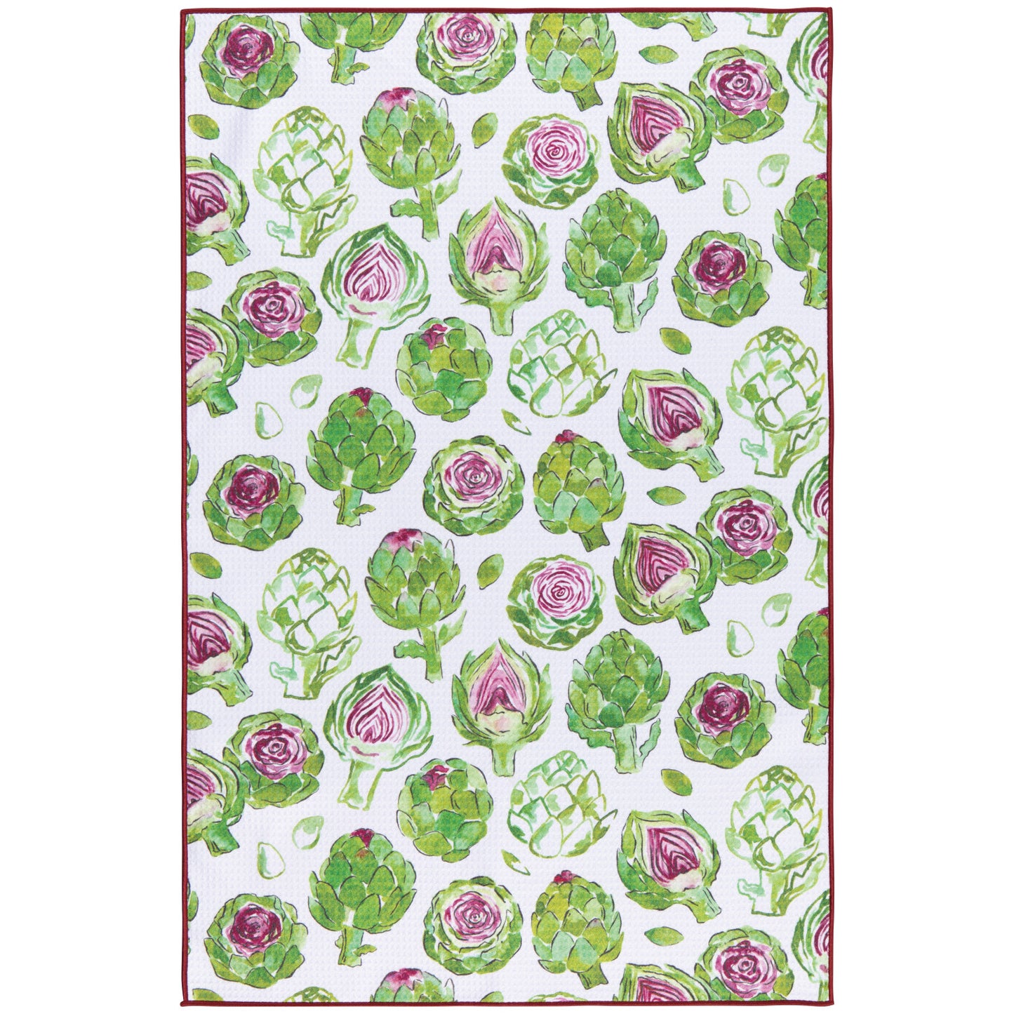 Recycled Microfibre Tea Towel -  Artichoke