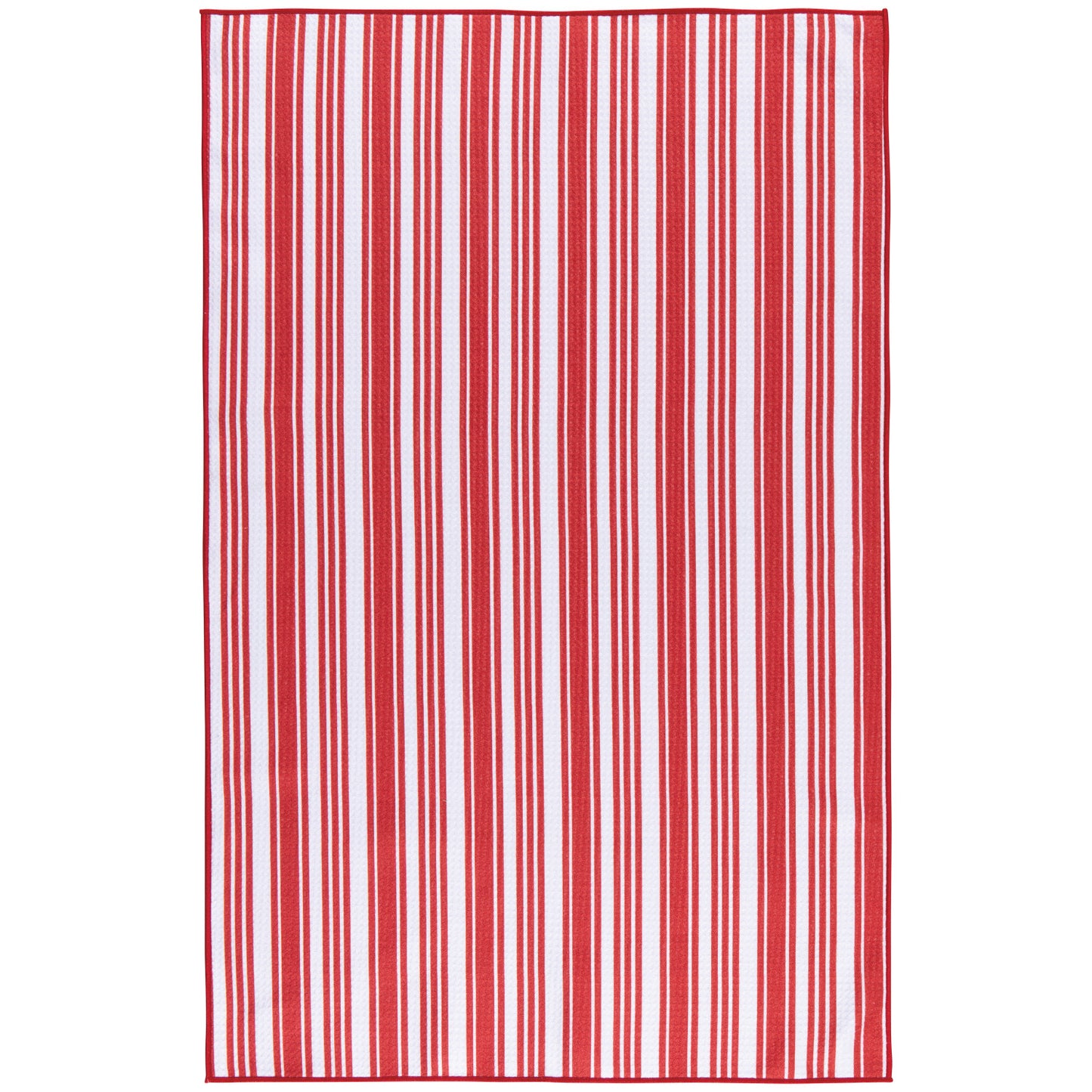 Recycled Microfibre Tea Towel -  Red