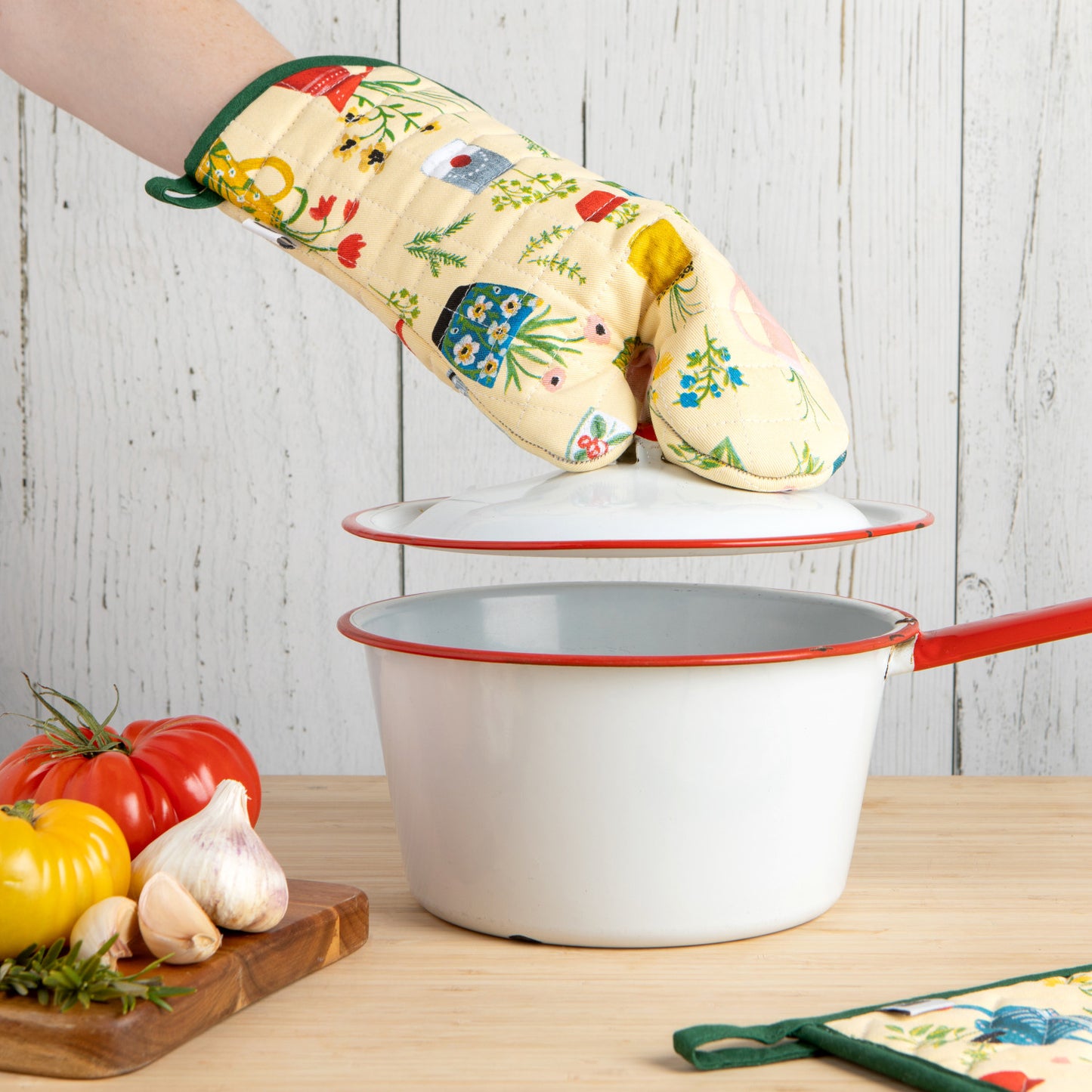 Locally Grown Chef Oven Mitt