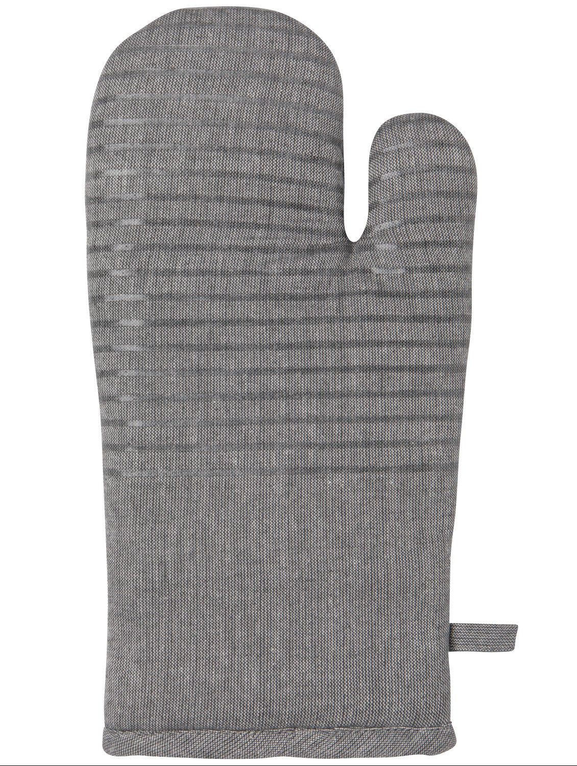 Slate Silicone-Cotton Oven Mitt
