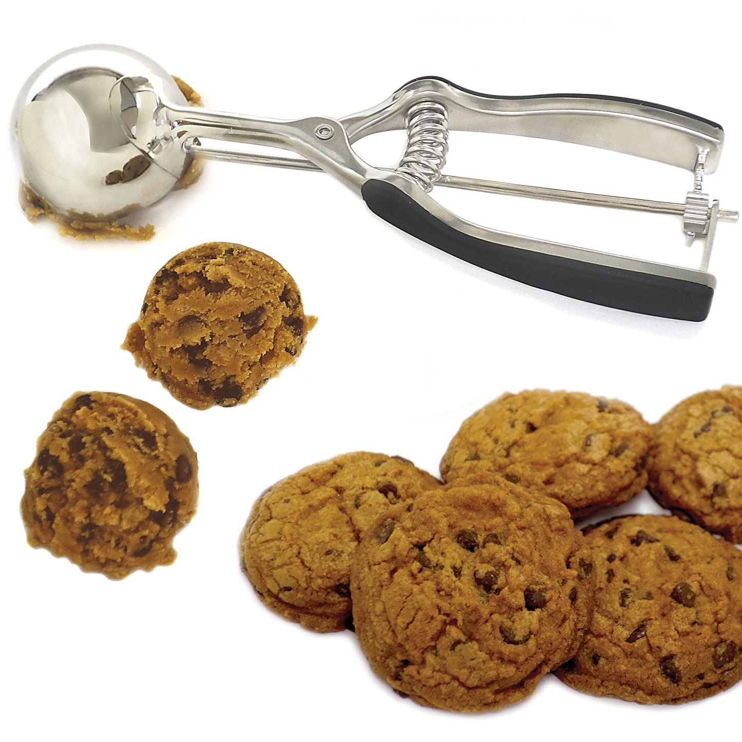 Norpro 53mm Grip-Ez Scoop With Santoprene Handle