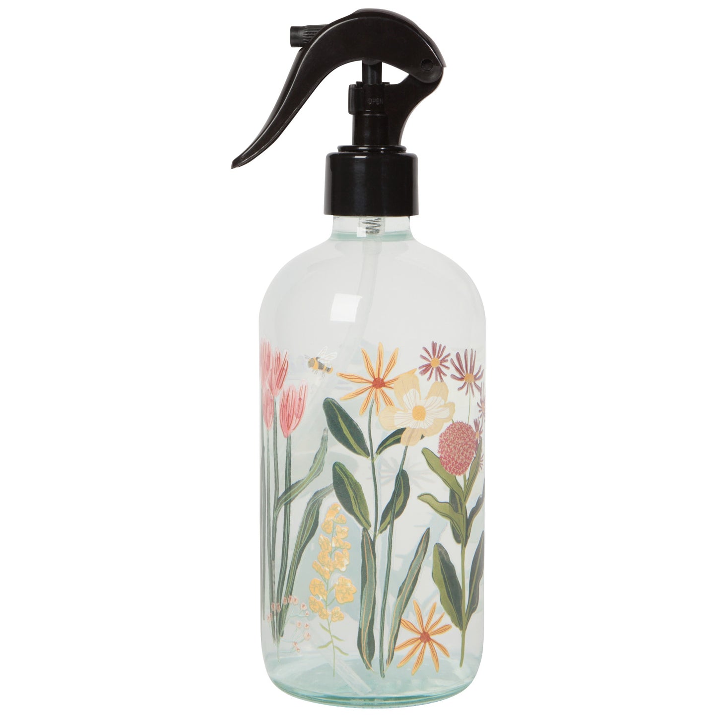 Glass Spray Bottle - Bees & Blooms