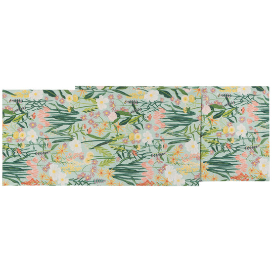 Bees & Blooms Clean Coast Printed Runner - 72x13"