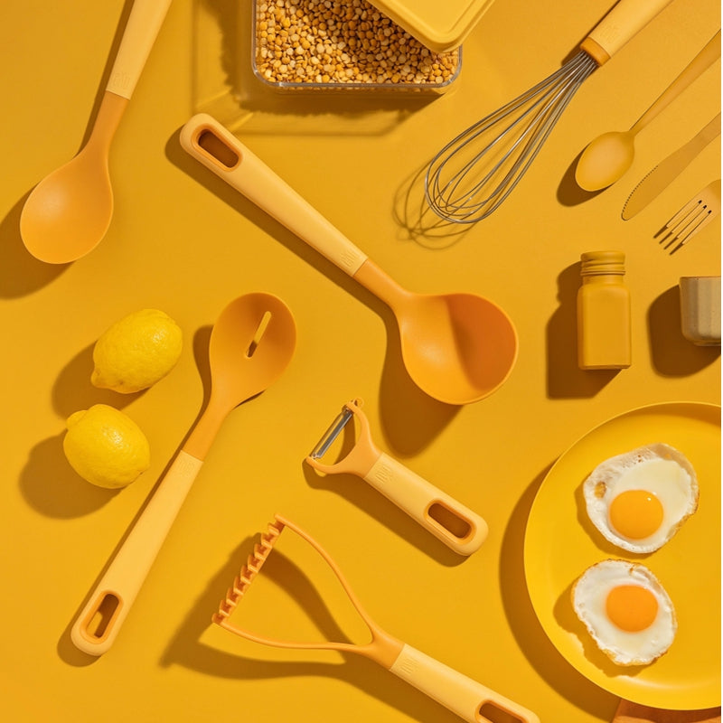 Nylon Slotted Turner - Mustard