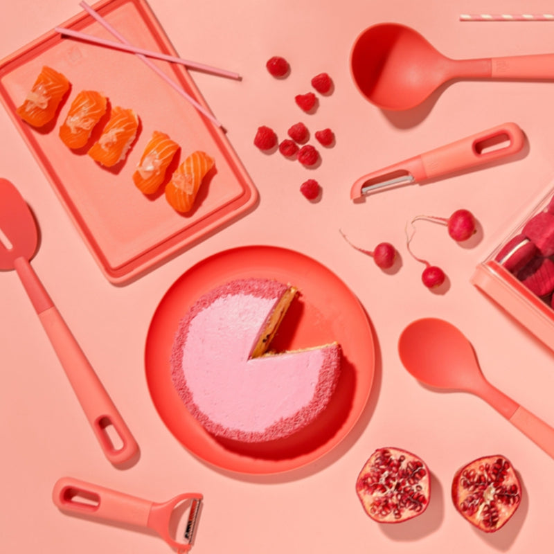 Nylon Slotted Turner - Watermelon