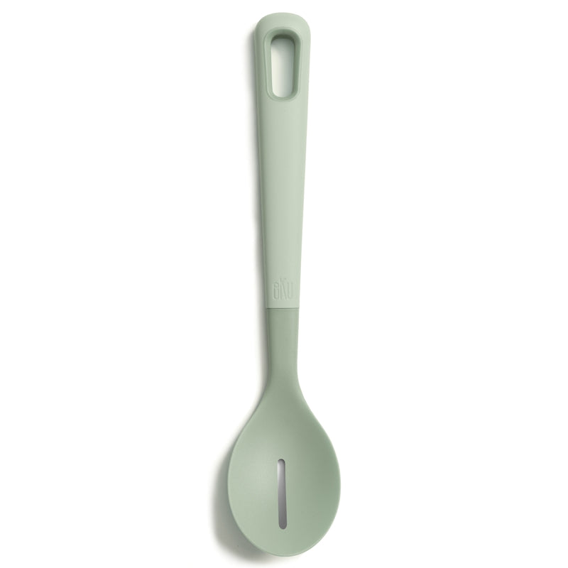 Nylon Slotted Spoon - Avocado