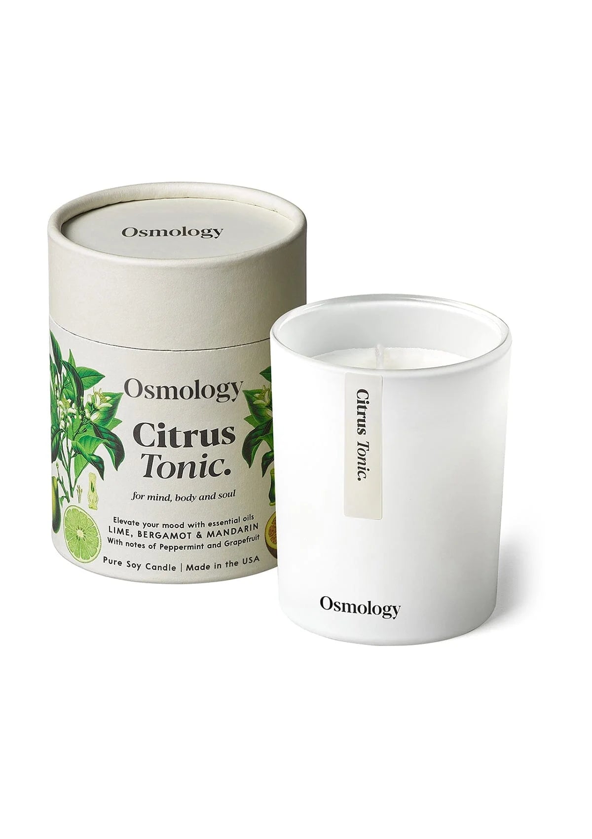 Citrus Tonic 7 oz Candle - Lime Bergamot and Mandarin (40% off at checkout)