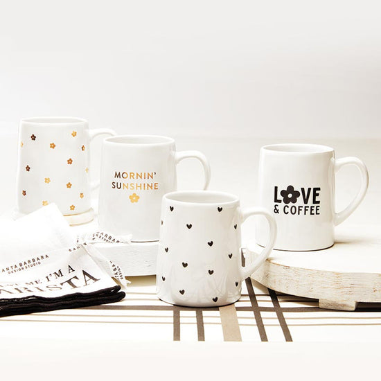 Artisan Tapered Mug - Hearts