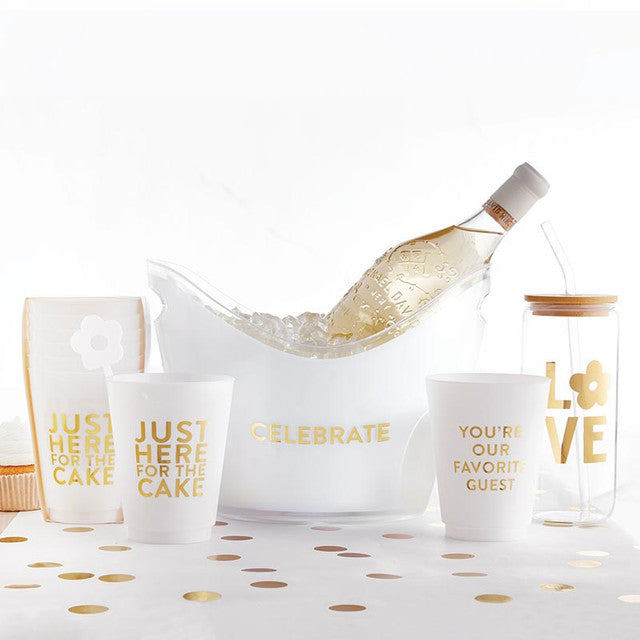 Paper Table Runner - Gold Dot 20'
