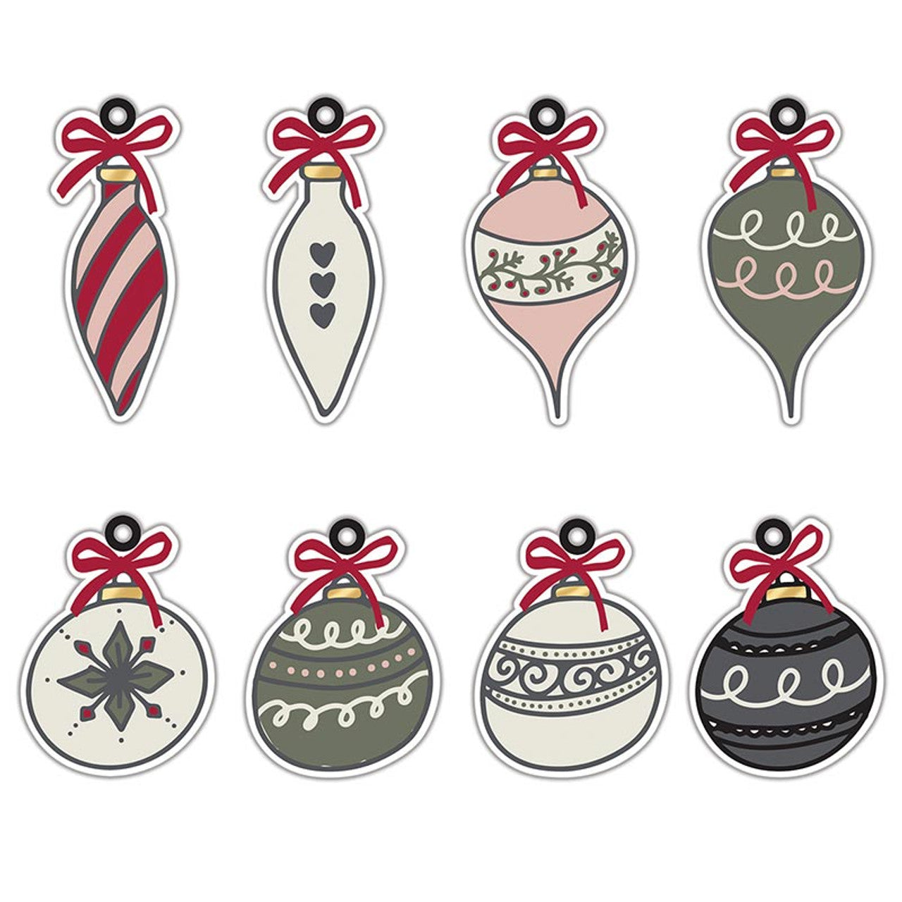 Gift Tag Book - Die-Cut Ornaments