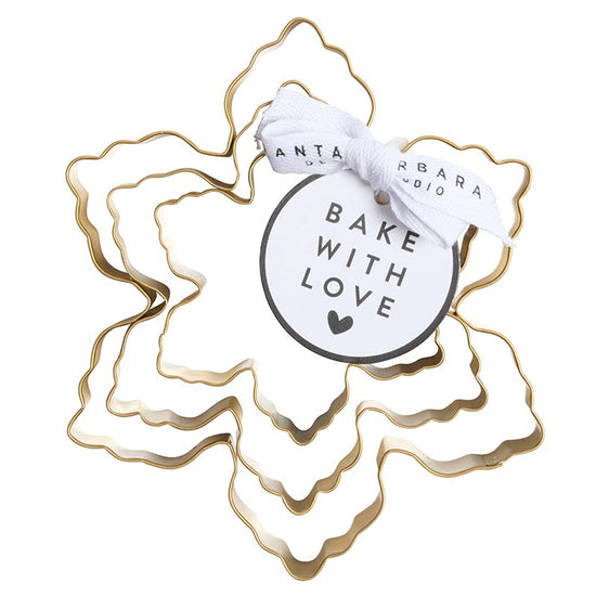 Snowflake Cookie Cutter S/3