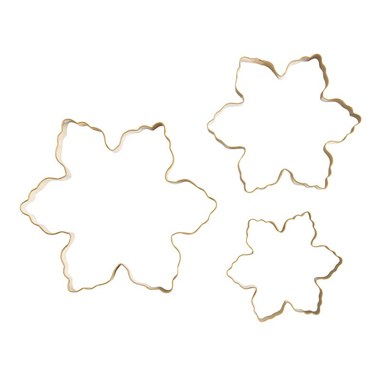 Snowflake Cookie Cutter S/3