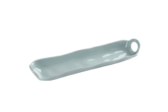 Aqua Melamine Cracker Tray