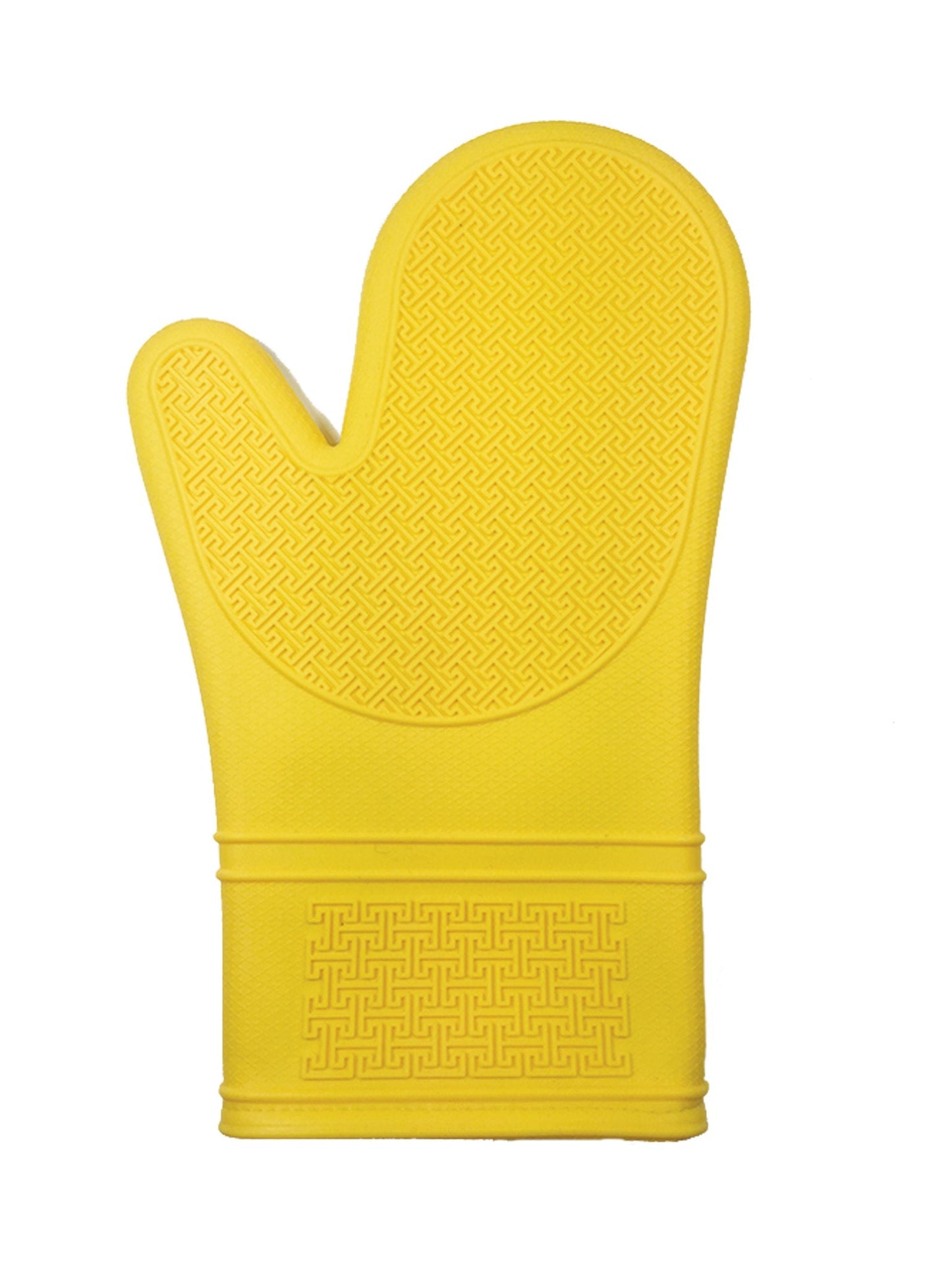 Silicone Oven Mitt - Yellow