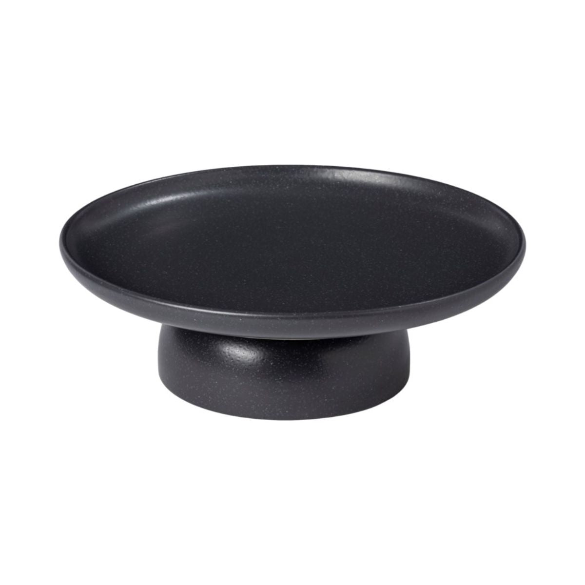 Pacifica Footed Serving Plate - Seed Grey (40% off at checkout)