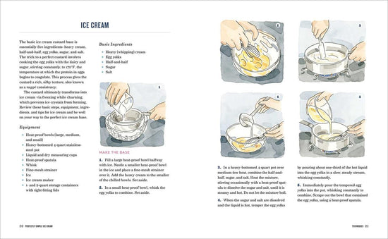 Perfectly Simple Ice Cream: 100 Recipes Anyone Can Make - Anthony Tassinello, Mary Jo Thoresen