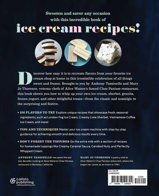 Perfectly Simple Ice Cream: 100 Recipes Anyone Can Make - Anthony Tassinello, Mary Jo Thoresen