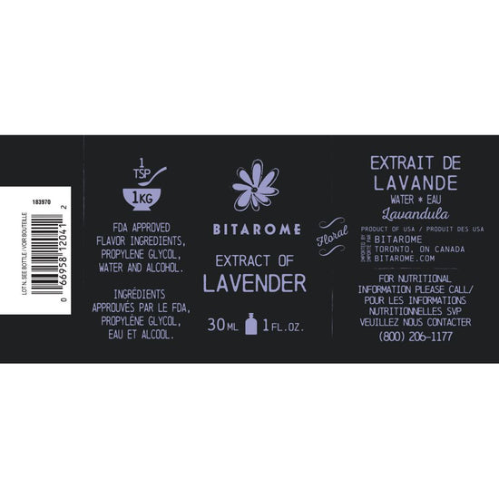 Bitarome Lavender Extract 30ml
