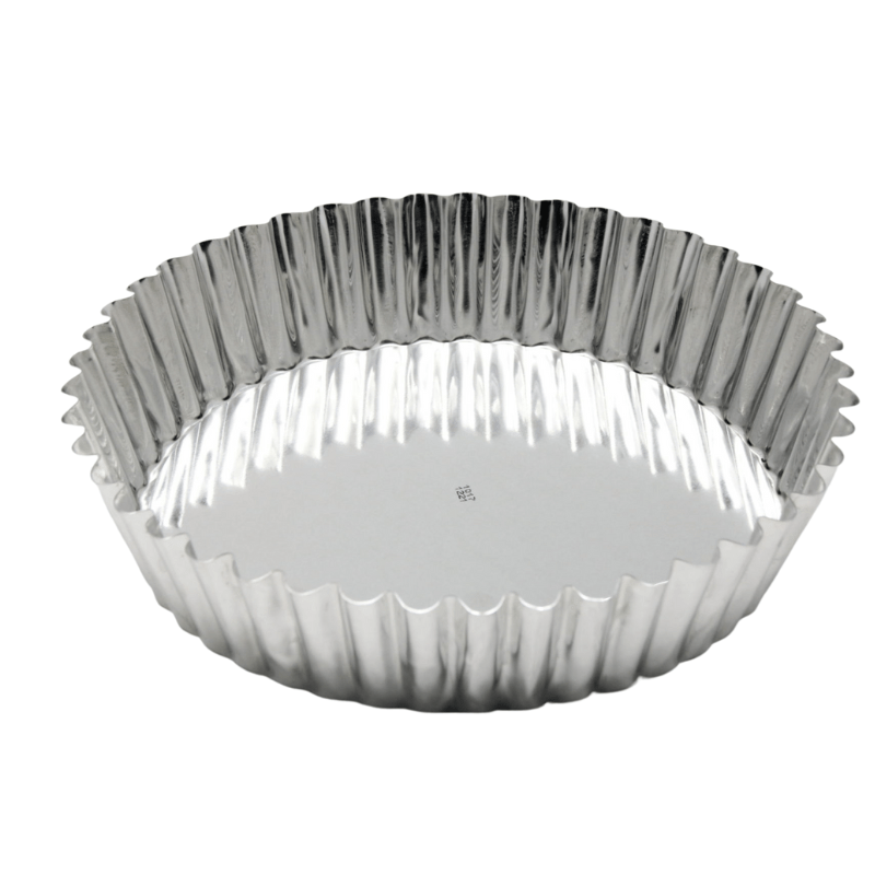 Gobel Fluted Quiche Mold Round w Narrow Base 25x5cm
