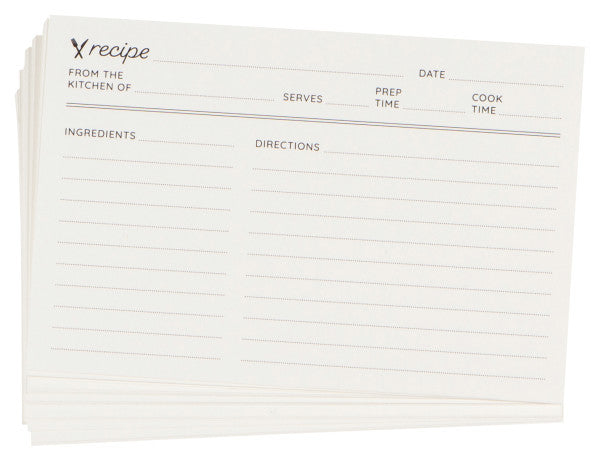 Recipe Card Box - Birdsong