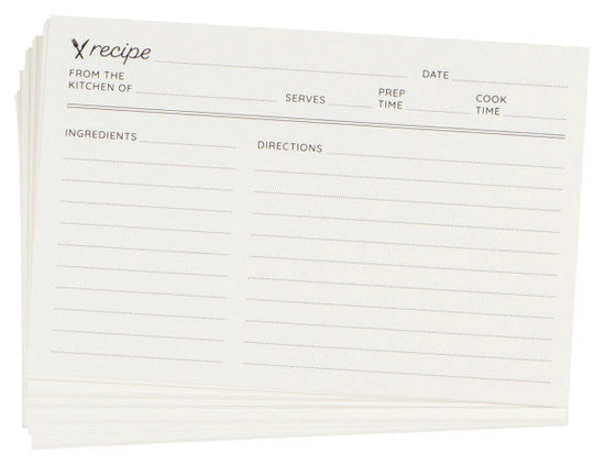 Recipe Card Box - Birdsong