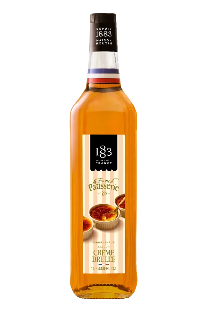 1883 - French Pâtisserie Crème Brûlée Syrup 1L