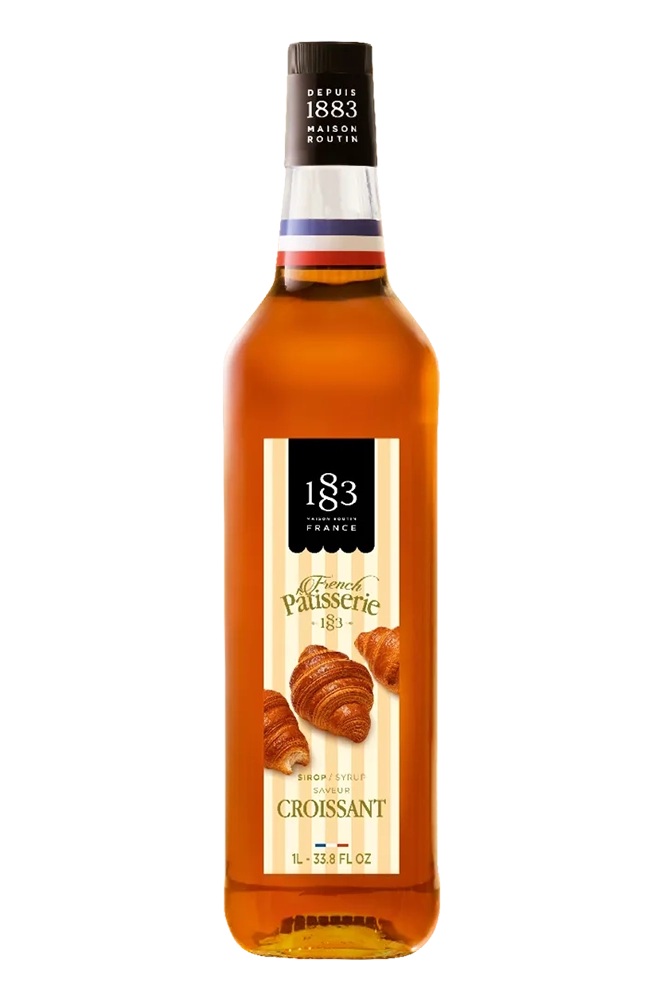 1883 - French Pâtisserie Croissant Syrup 1L
