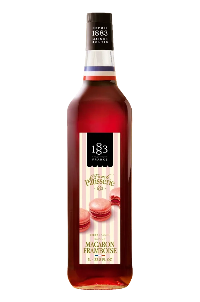 1883 - French Pâtisserie Macaron Framboise Syrup 1L
