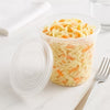 Clear Deli Container W/ Lid - 24oz (10/pk) Heavy Duty Leak-resistant