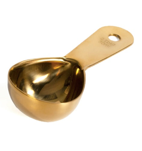 Gold Measuring Spoon - 2 Tbsp / 30ml