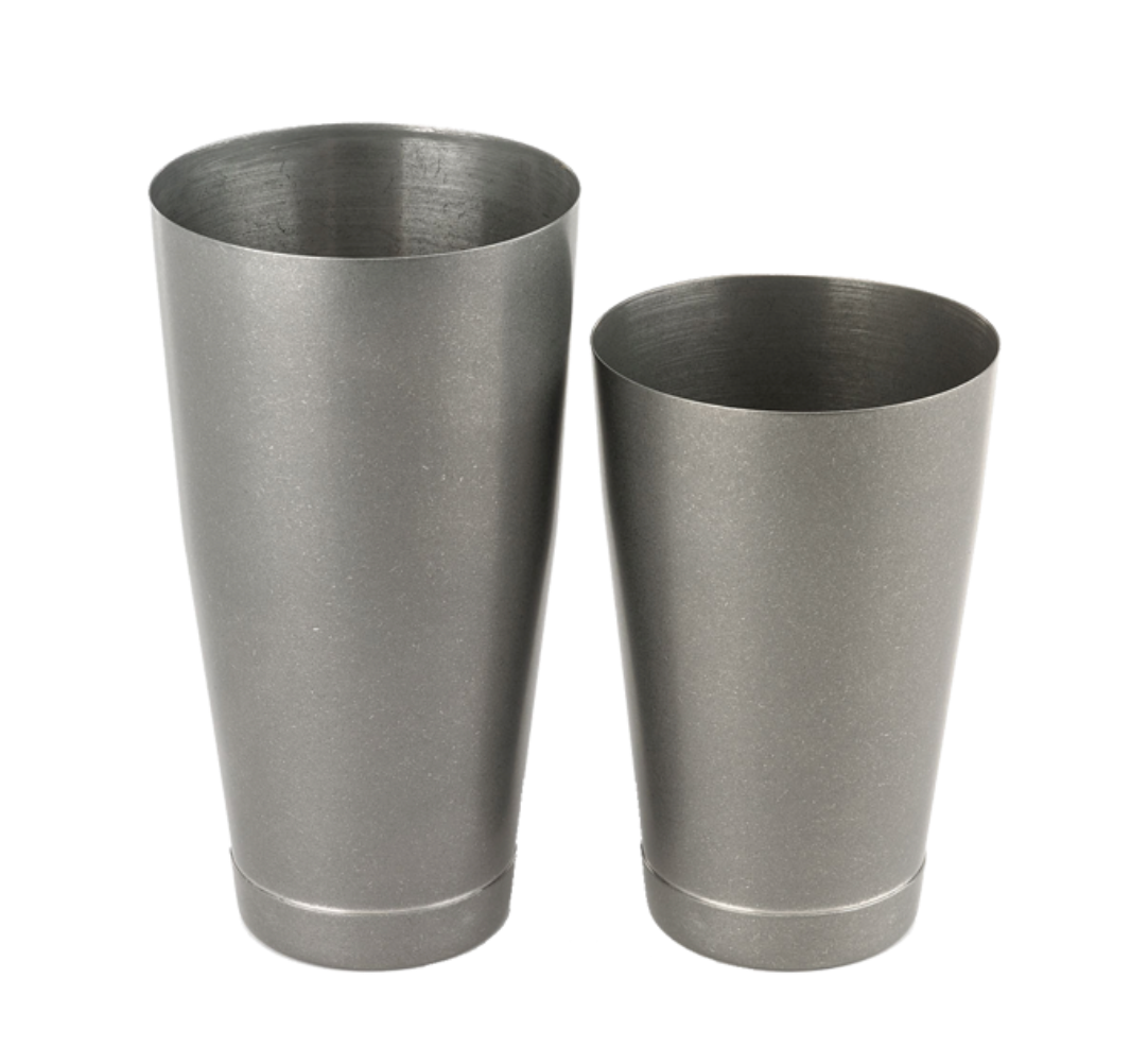 Barfly 28oz + 18oz Cocktail Shaker Tin Set - Vintage Stainless