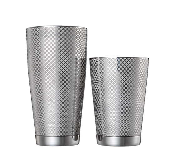 Barfly 28oz + 18oz Cocktail Shaker Tin Set - Diamond Lattice