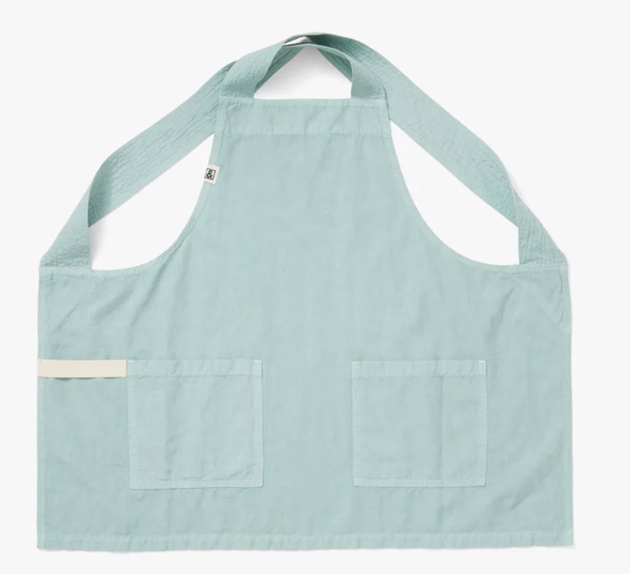 Hedley & Bennett The Smock Apron - Eggshell Blue