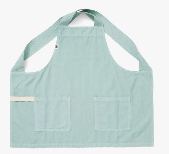 Hedley & Bennett The Smock Apron - Eggshell Blue
