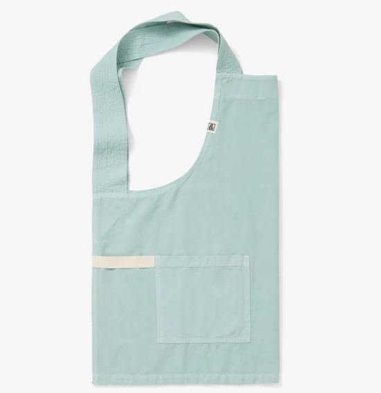 Hedley & Bennett The Smock Apron - Eggshell Blue