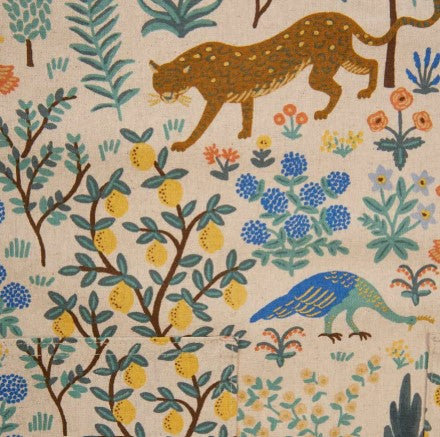 Hedley & Bennett The Essential Apron - Rifle Paper Co - Menagerie Natural