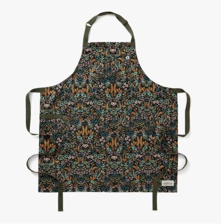 Hedley & Bennett The Essential Apron - Rifle Paper Co - Tapestry Midnight