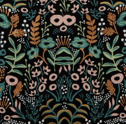 Hedley & Bennett The Essential Apron - Rifle Paper Co - Tapestry Midnight