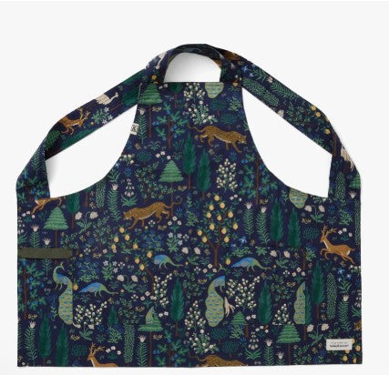 Hedley & Bennett The Smock Apron - Rifle Paper Co - Menagerie Navy