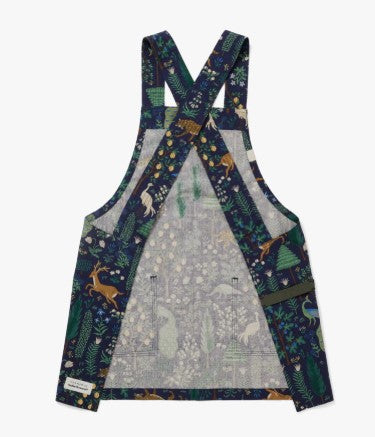 Hedley & Bennett The Smock Apron - Rifle Paper Co - Menagerie Navy