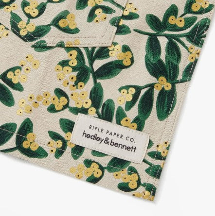 Hedley & Bennett Kids Apron - Rifle Paper Co - Mistletoe