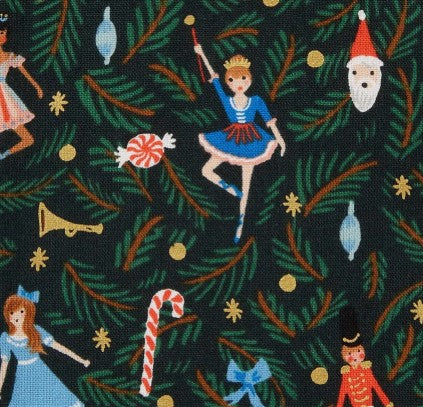 Hedley & Bennett Kids Apron - Rifle Paper Co - Nutcracker