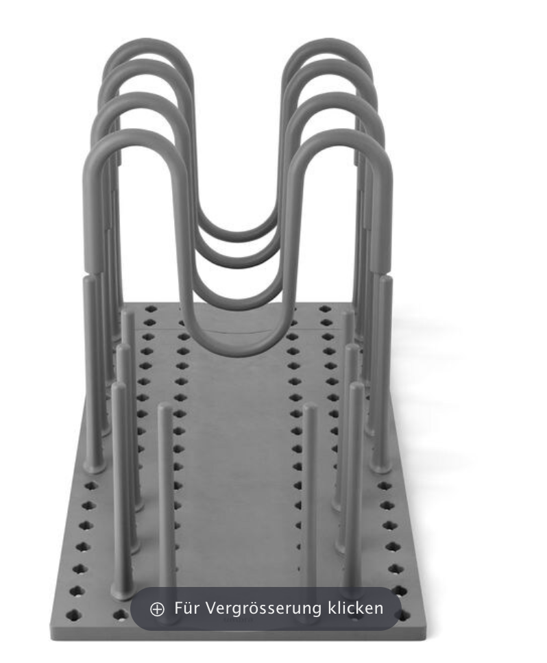 Umbra Peggy Cookware Organizer - Charcoal