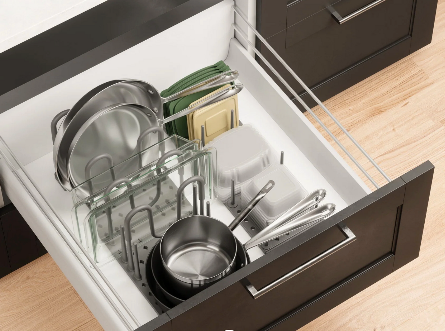 Umbra Peggy Cookware Organizer - Charcoal