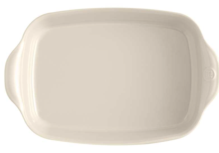 Emile Henry Argile Rect Baker 35x25.5cm
