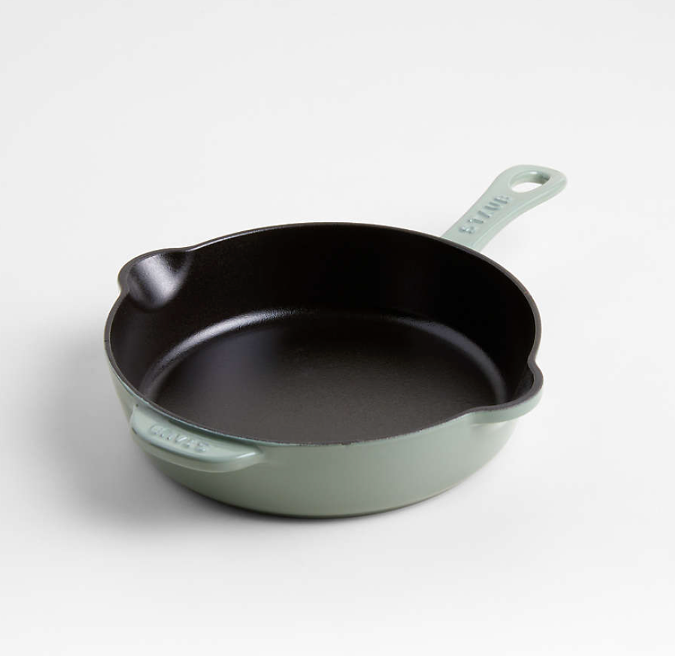 Staub 8.5"/22cm Traditional Deep Fry Pan Eucalyptus