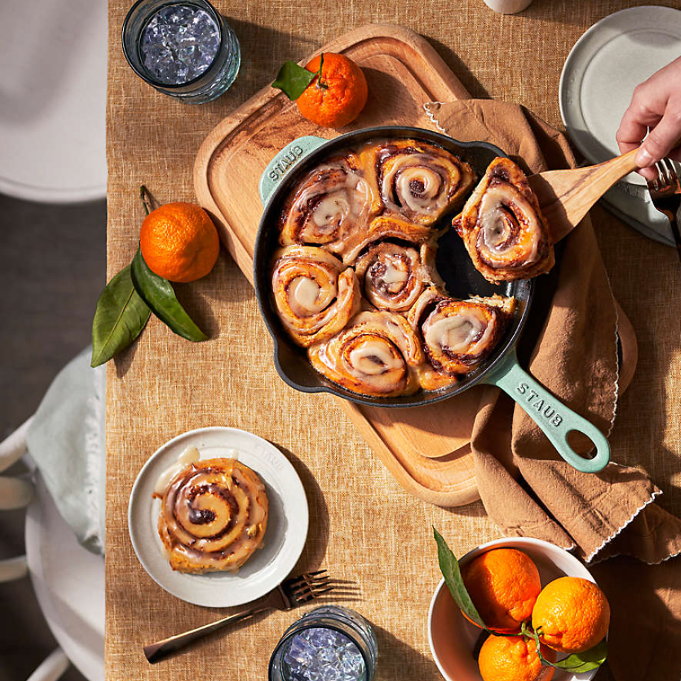 Staub 8.5"/22cm Traditional Deep Fry Pan Eucalyptus